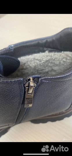 Ботинки мужские с мехом