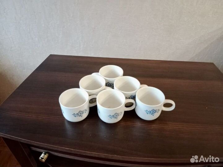 Чашки фарфор зик СССР