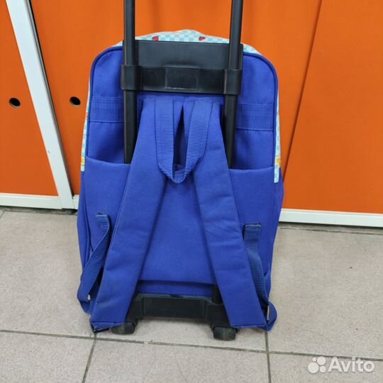 Детский рюкзак-чемодан на колесах