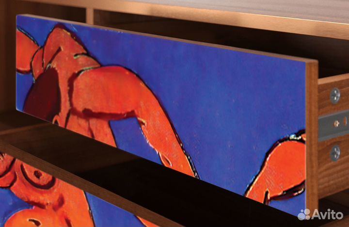 Тв-тумба T4 - Орех - The Dance