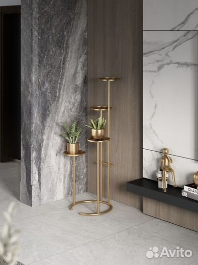 Стильная подставка для комнатных растений