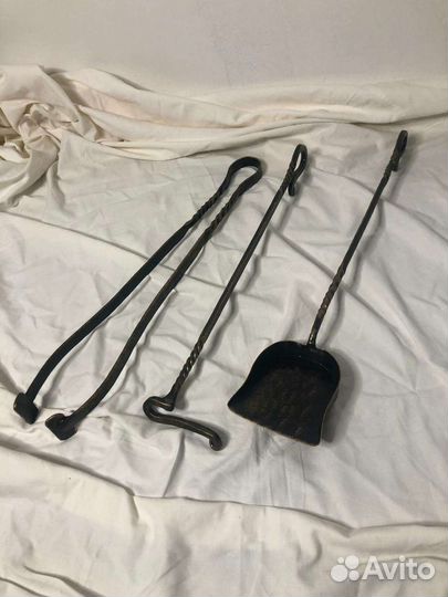 Кованый каминный набор