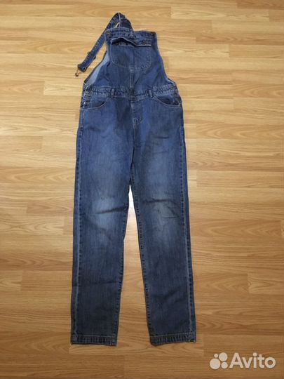 Джинсовый комбинезон
