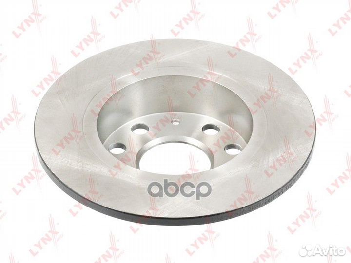 Диск тормозной (253x10) зад Audi A3 1.2-2.0