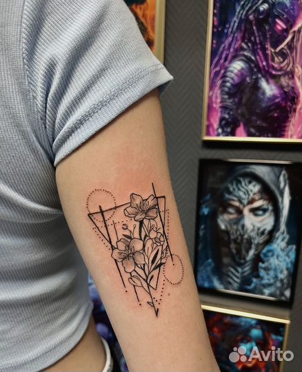 Модель на тату