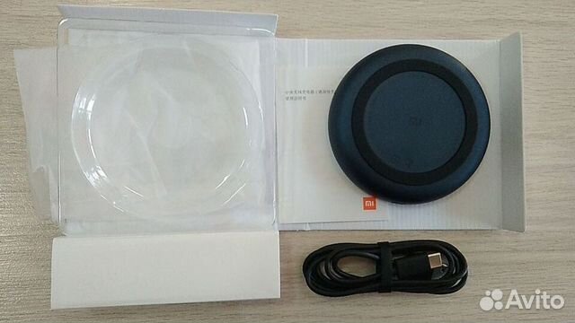 Беспроводное зарядное устройство Xiaomi Qi чёрный