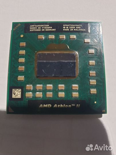 Процессор AMD Athlon II Celeron для ноутбука