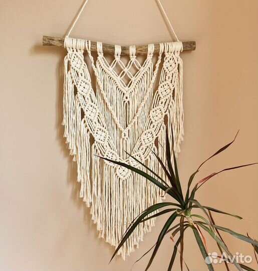 Макраме панно настенное декор украшение на стену