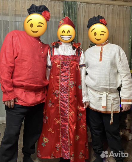 Русский народный костюм взрослый