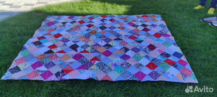 Одеяло ручной работы