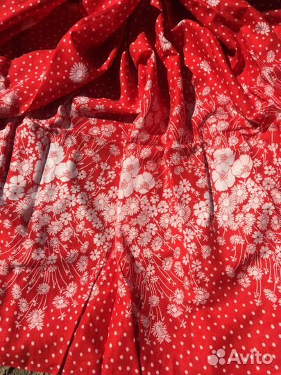 Ткань штапель СССР плательная