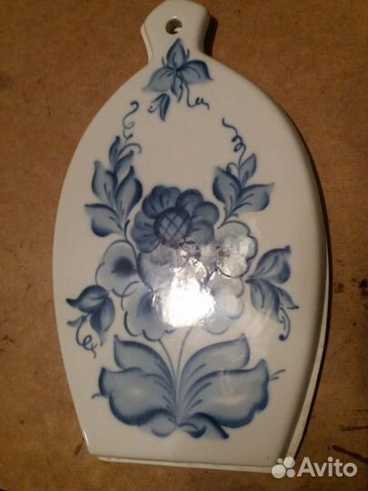 Доска-подставка гжель