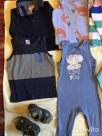 Пакет вещей для мальч 86-98 рост