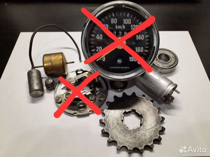 Запчасти на мотоцикл Чезет (cezet)