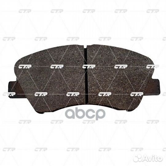 Колодки тормозные дисковые перед GK0500 CTR