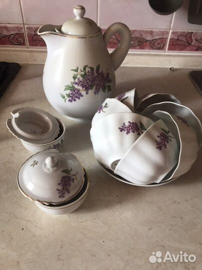 Чайный сервиз СССР дулево