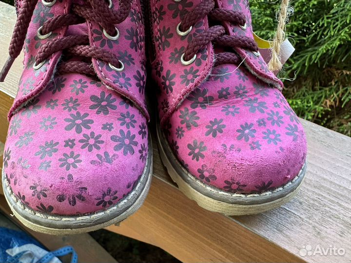 Ботинки демисезонные для девочки Котофей 23р