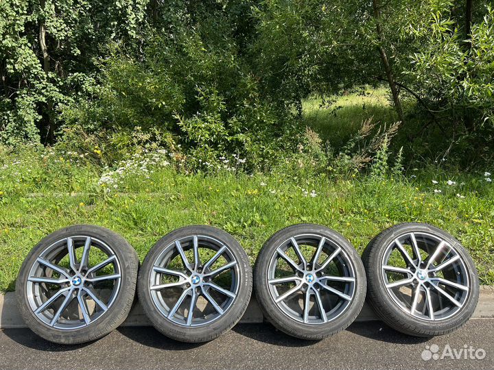 Оригинал 18 диски bmw (780 стиль) с резиной