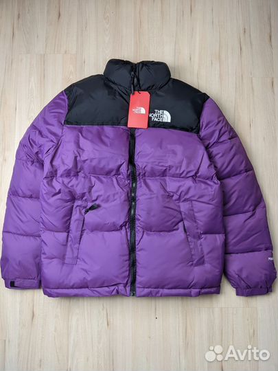 Пуховик The North Face фиолетовый S