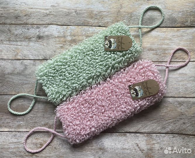 Мочалка ручной работы