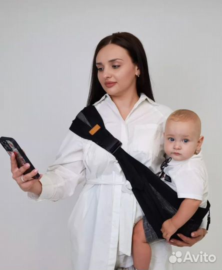 Переноска- слинг для младенцев и малышей