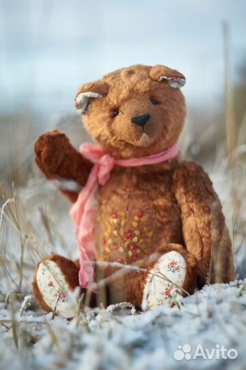 Плюшевый мишка с телефона винтаж