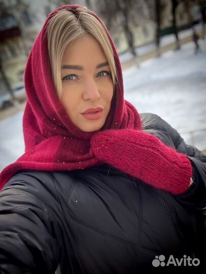 Шапка, варежки, косынка