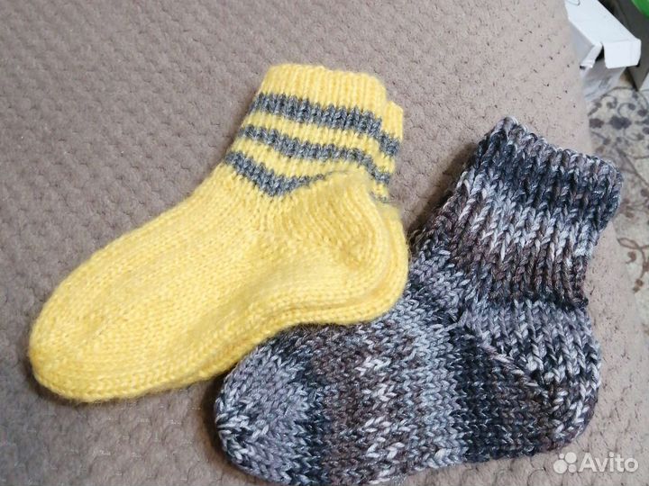 Носки вязаные ручной работы