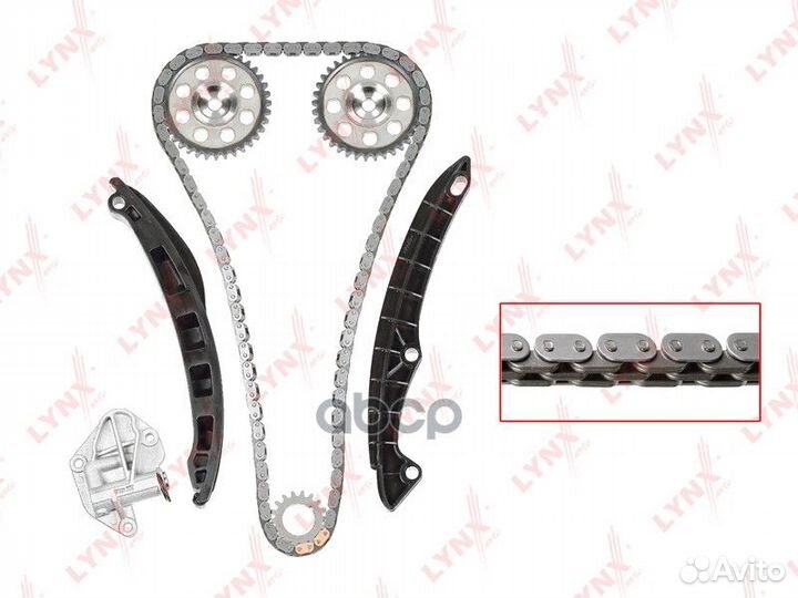 Комплект цепи грм TK0200 lynxauto