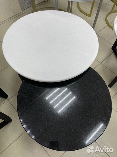 Столики из натурального камня. Мрамор. Гранит