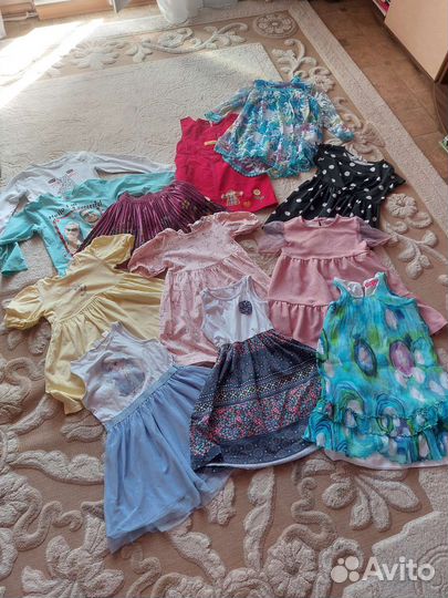 Платья для девочки 4-6 лет