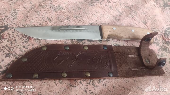 Нож охотничий ручной работы