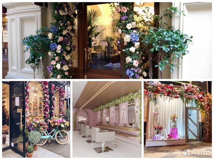 Оформление витрин и входных групп