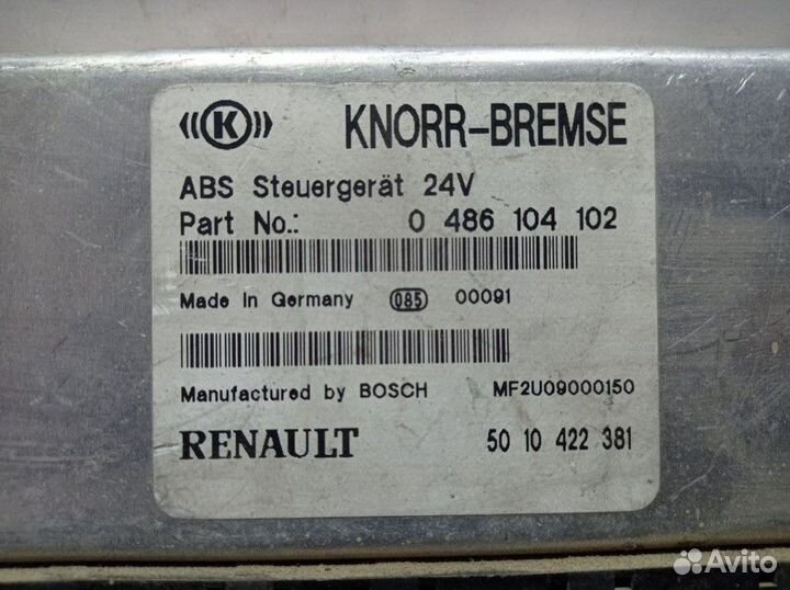 5010422381 Блок управления EBS Renault Premium