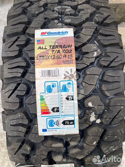 Bfgoodrich All-Terrain T/A KO2 33/12.5 R15 108R