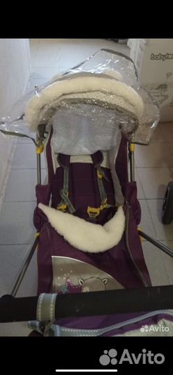 Детские санки коляска бу