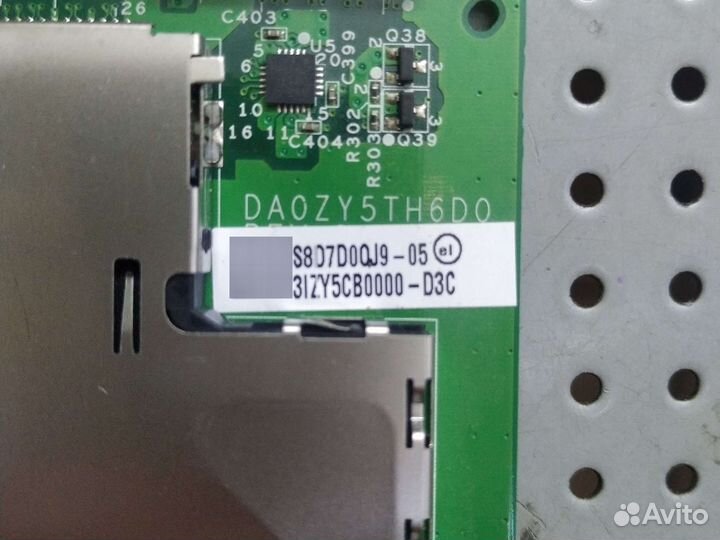 Acer aspire 7530G ZY5 плата USB