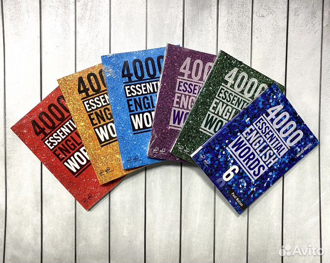 4000 Essential English Words (1,2,3,4,5,6)