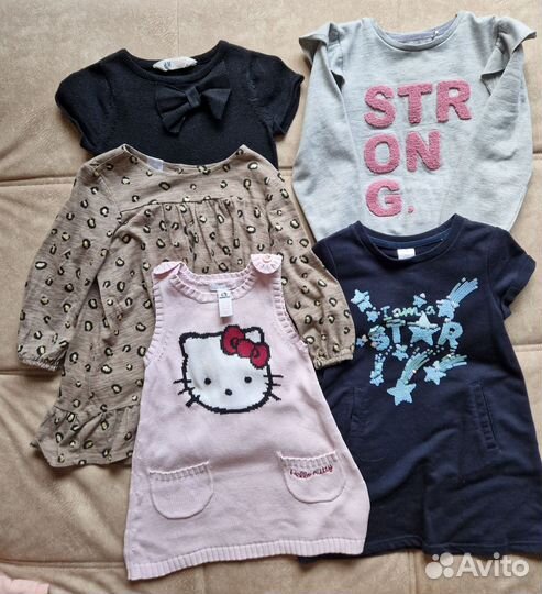 Платья туники сарафаны 3-4 г