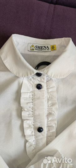 Блузки школьные 140