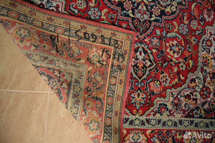 Винтажный ковёр из натуральной шерсти 250х170см