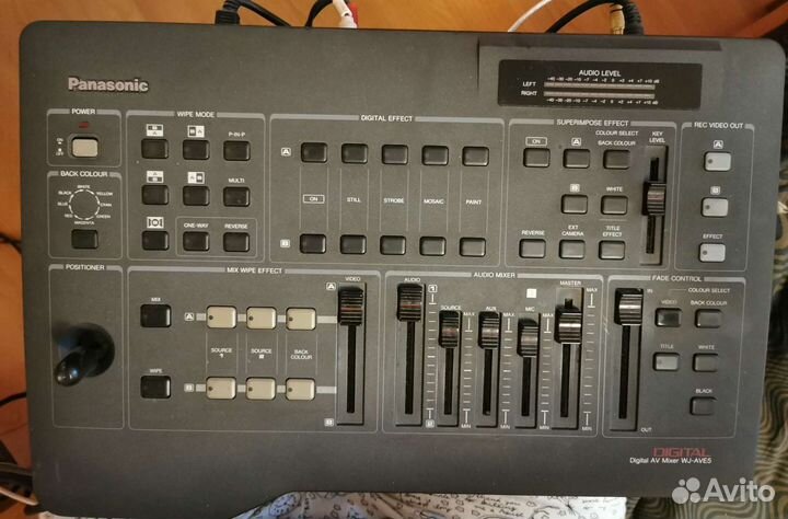 Panasonic Digital AV Mixer Wj-ave5