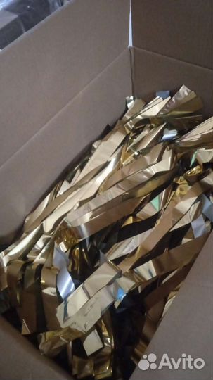 Бумага, фольга для бумажного шоу