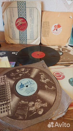 Пластинки разных лет