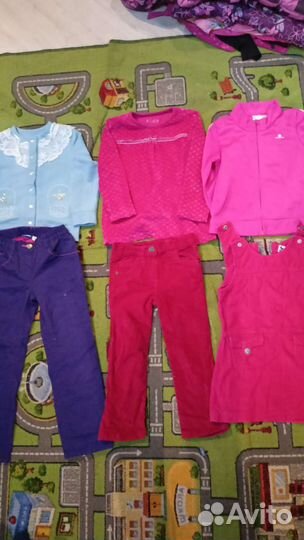 Вещи пакетом на девочку 98