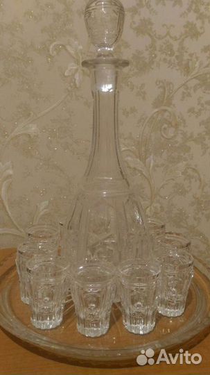Графин с рюмками СССР
