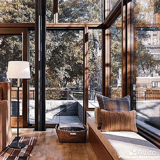 Фасадное остекление гипермаркетов