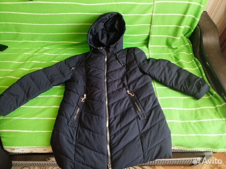 Пуховик зимний женский 48 50 новый