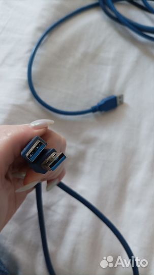 Кабель USB 3.0 AM-AM 0.5м