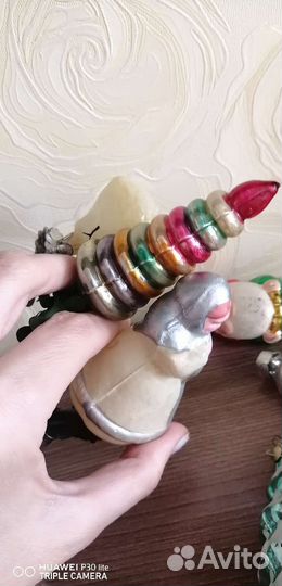 Елочные игрушки СССР